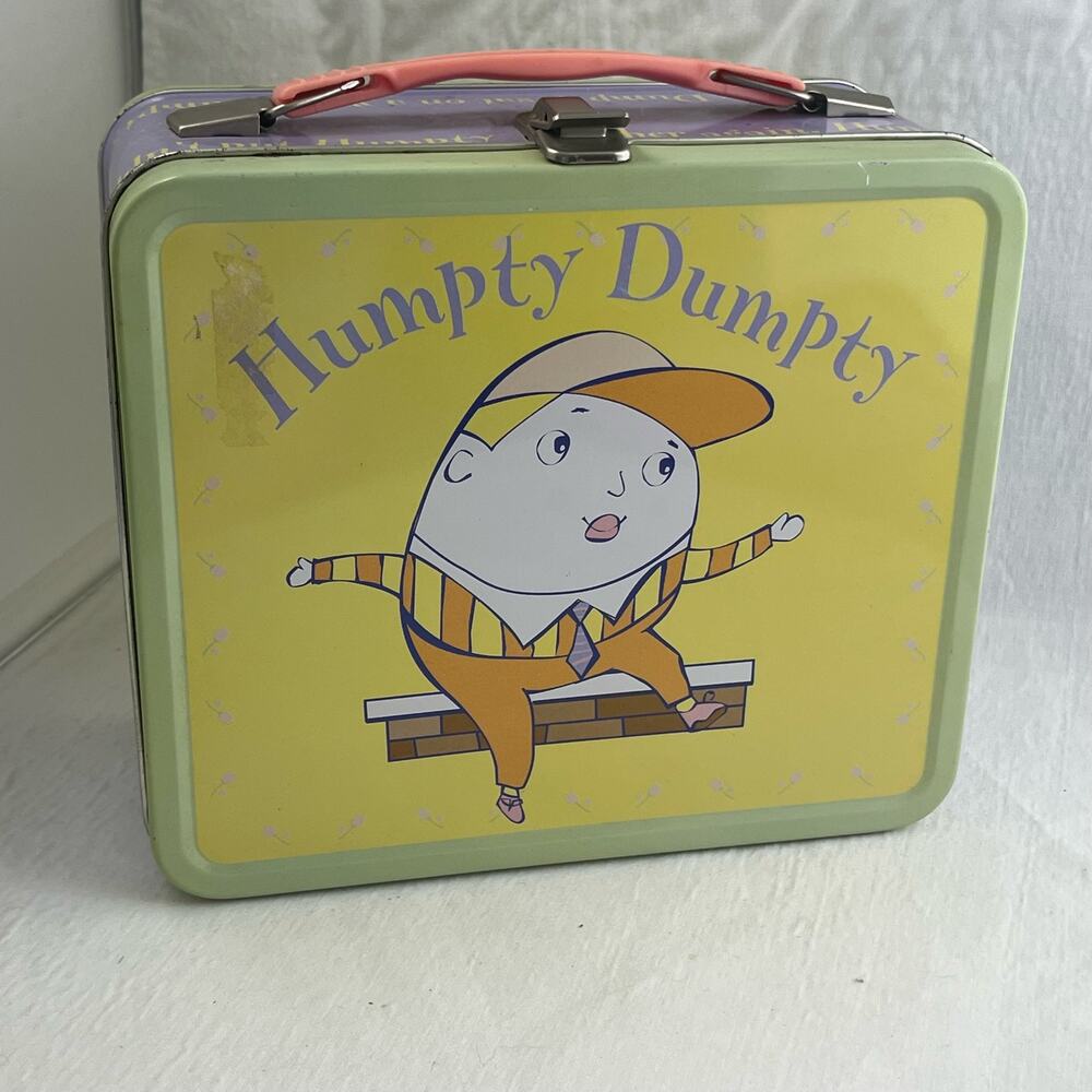 Vintage Humpty Dumpty Lunchbox Metal